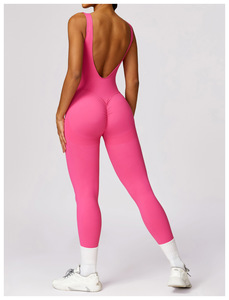 Bella tuta da Yoga per il <span class=keywords><strong>Fitness</strong></span> 2024 tute sportive e <span class=keywords><strong>Fitness</strong></span> tuta da donna senza maniche - Product Image 4