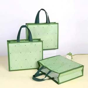 Bolsas de Compras Plegables Personalizadas de Tela No Tejida, Bolsas Creativas de Mano para Bebidas - Product Image 4