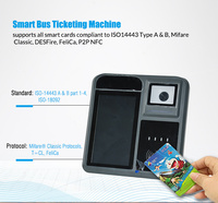 Dispositivo Validador de Billetes para Autobús de Transporte Público con Cobro Automático Sin Contacto de 13.56 MHz y Código QR P18-Q
