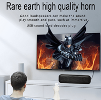 Haut-parleur professionnel pour ordinateur portable, alimenté par USB, 5V, 4.0 Ohm, passif, 3W, stéréo, plastique, 300g, Mini