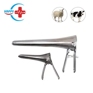 HC-R049 เครื่องมือสัตวแพทย์ แกะ วัว วัว สแตนเลส สเปคูลัมช่องคลอด