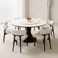 Chaise de salle à manger moderne de style italien en laine d'agneau, dossier en cuir véritable, structure solide en bois de frêne, durable pour les petits appartements
