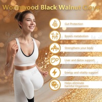Complément Herbal Détoxifiant 18-en-1 Aeglewell Marque Blanche : Gélules Molles d'Armoise, Noyer Noir et Clou de Girofle, Équivalent 6600mg, 240 Gélules Molles