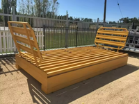 Grille de protection robuste en acier pour bétail, 6 pieds, écologique et naturelle, pour enclos agricole