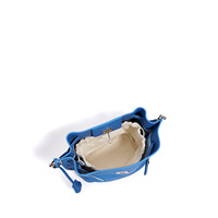 Sac seau bandoulière haut de gamme en cuir véritable vintage pour femme, motif litchi, petite taille, collection Printemps 2026, très tendance