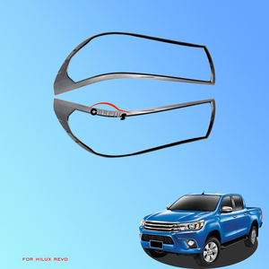 Cubiertas Cromadas Para Espejos Laterales De Toyota Hilux (2006-2015) – Juego Izquierdo Y Derecho