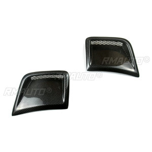 Rejillas de Ventilación Laterales para Parachoques Delantero de Coche, de Fibra de Carbono Real, Accesorios para Subaru WRX STI 2008-2014, RMAUTO - Product Image 4
