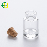 Venta al por Mayor de Mini Frascos de Vidrio para Cosméticos con Tapones de Corcho para Etiquetar y Fabricar