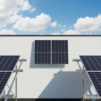 Módulo Solar LESSO Tipo N para Paneles Monocristalinos Bifaciales de Doble Vidrio y Celdas Cortadas por la Mitad (Diseño 78), Eficiencia de 25.0%+, 630W-650W, 182mm