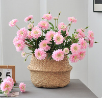 Luckygoods JH260812 Lange Steel Kunstbloem 4 Bloemen Kunstmatige Cosmos Bloem voor Bruiloft Bloemstuk Huis Tafeldecoratie