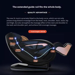 Luxury Home Manual-Wired 150W USB Rechargeable <b>Massage</b> Chair Rail <b>Hand</b> Vibration Full Body Automatic Music 2D Manipulator Zero - Product Image 2