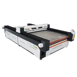 Máquina de corte láser automática de gran formato, textil, cuero, sastrería, precio 1630