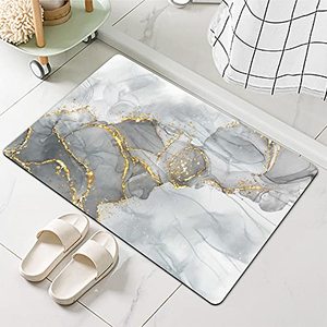 Anti slip Diatom Mud Diatomaceous Earth Absorbent Diatomite Shower Bathroom Floor Bath Mats <b>Rugs</b> Set Non-slip for Bathroom - Product Image 4
