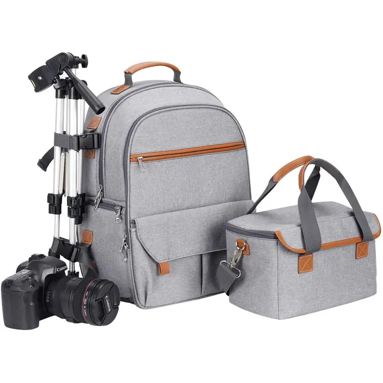 2021 erkekler 15.6 "dizüstü DSLR kadınlar için fotoğrafçı kamera sırt çantası seyahat