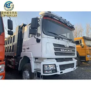 Schman White 10 Wheelers 380 Hp Euro 2 Euro 3 30 Ton 6X4 High Quality Used Tipper Truck Dump Truck For Kenya