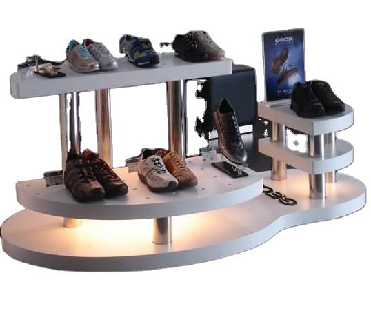 Présentoir de chaussures à meubles, mobilier pour les magasins de