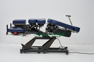 Meja drop traksi profesional kustom pabrik Fairworth-380 meja kiropraktik tempat tidur listrik - Product Image 4