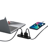 Prise encastrée de bureau meubles de bureau intégré mini USB type-c USB A hub bloc chargeur de meubles pour canapé