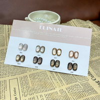 Vernis à ongles gel UV/LED Jelly Cat Eye, effet magnétique chocolat or argent, salon professionnel, effet puissant, écologique, non toxique, longue tenue