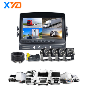 XYD Factory Sales Kit de moniteur DVR Quad Split 9 pouces avec 4 caméras AHD Système de recul pour voitures, camions et <span class=keywords><strong>bus</strong></span> - Product Image 1