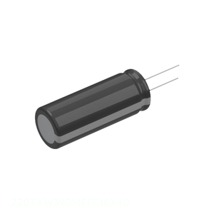 ตัวแทนจำหน่ายอย่างเป็นทางการ คาปาซิเตอร์อะลูมิเนียม 390UF 20% 220V แบบ Radial รุ่น 220TXW390MEFC18X40 390 uF แบบ Through Hole - Product Image 1