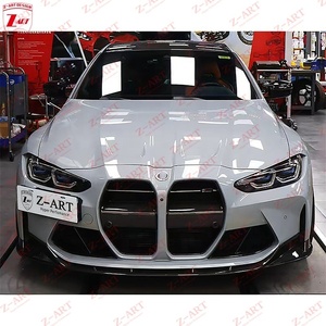 Alerón Delantero de Fibra de Carbono Seca Estilo Z-ART CT para BMW M3 <span class=keywords><strong>M4</strong></span> 2021+, Alerón Delantero de Fibra de Carbono Seca para G80 G81 G82 G83 M3 <span class=keywords><strong>M4</strong></span> - Product Image 3