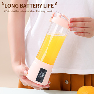 Mini-presse-agrumes portable intelligent sans fil 6 lames 1500 mAh pour fruits et agrumes, idéal pour la maison - Vente en gros - Product Image 2