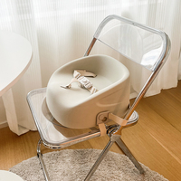 Siège rehausseur pour bébé portable et mignon en mousse PU lavable avec design moderne, chaise multifonction pour bébé