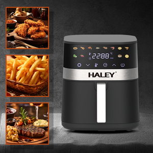 Friggitrice ad Aria HALEY Grande 2800W con Schermo a Colori Full Touch, 8 Modalità Preimpostate, 360° °   Forno ad Aria Calda Senza Olio con Finestra Visibile, Certificato CE GS, OEM ODM Personalizzabile - Product Image 3