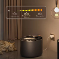 Distributeur d'eau automatique intelligent pour chat, fontaine d'eau pour chat intelligent, élément filtrant circulant de charge moderne
