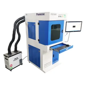 PSHINECNC Hot Selling Dust-proof Design Fully Enclosed Cabinet-type Fiber Laser Marking Engraving machine