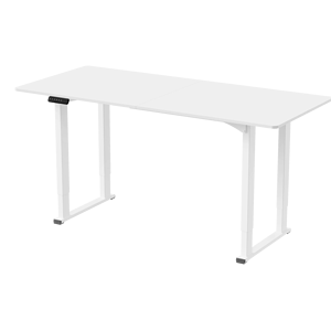 LOCTEK 4 kaki besar kantor rumah, bingkai meja berdiri meja berdiri pengangkat dapat disesuaikan tinggi elektrik makan ET153Q - Product Image 2
