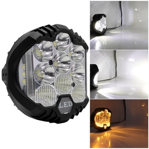 ไฟทำงาน LED กำลังสูง 50W สว่างพิเศษ ขายดี ไฟทำงานขนาด 5 นิ้ว เลนส์สีขาวเหลือง ไฟ LED แบบยิงสองด้าน - Product Image 6