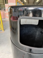 Poubelles en fibre de verre de haute qualité, poubelle à ordures