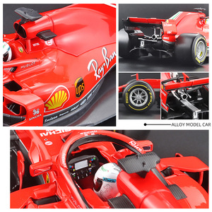 Diecast 1:18 Ferrari F1 SF71H(2018) Racing mô phỏng hợp kim siêu xe mô hình trang trí bộ sưu tập quà Tặng hợp kim Xe mô hình - Product Image 3