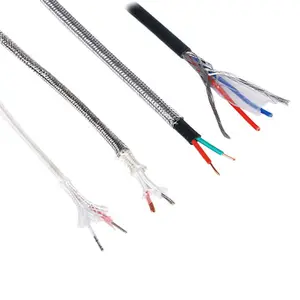 AWG20 ASTM standard Type T câble de compensation de thermocouple Matériaux d'isolation thermique Fil de câble d'isolation PFA