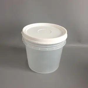 plastic paint buckets empty mould mold clear paint bucket containers small pail 1gallon 4 litre 4l transparent