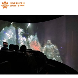 Công nghệ mắt thường 5D bay theo dõi rạp chiếu phim 3D rạp hát hệ thống đường sắt 9D rạp chiếu phim Jurassic Thế giới đi xe tùy chỉnh chỗ ngồi - Product Image 2