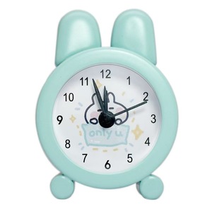 Réveil mécanique en forme de <span class=keywords><strong>lapin</strong></span>, créatif, mignon, mini, en plastique, avec aiguilles, pour enfants, étudiants, horloge de bureau - Product Image 3
