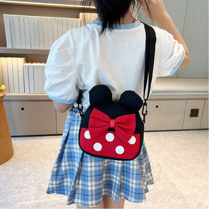 Nouveauté Sac en toile décontracté Mickey <span class=keywords><strong>Minnie</strong></span> <span class=keywords><strong>dessin</strong></span> <span class=keywords><strong>animé</strong></span> adorable Grande capacité Sac <span class=keywords><strong>de</strong></span> shopping Sac à bandoulière Sacs à main pour enfants Personnalisé - Product Image 5
