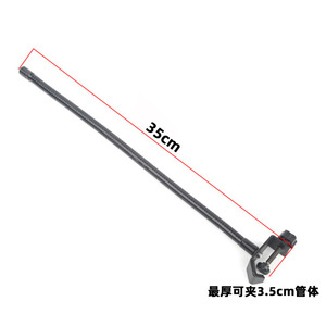 Support de tuyau flexible pour téléphone portable, pour diffusion en direct, avec clip pour microphone, accessoire universel, construction en métal - Product Image 3