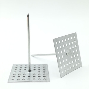 2-1/2" Metal Insulation Hangers Hvac Accessories <strong>Adhesive</strong> Spindle <strong>Pins</strong> - Product Image 2