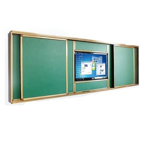 Treo Tường Đẩy Kéo Giảng Dạy Bảng Đen Lớn Bảng Đen Cho Lớp Học - Product Image 4