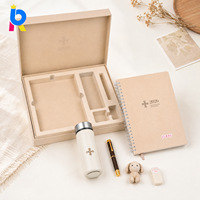 Set de Regalo de Cuaderno Personalizado Premium para Ejecutivos, con Grabado en Relieve con Lámina Dorada, Cuero Genuino, Ecológico, MOQ Bajo