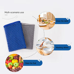 Paño <span class=keywords><strong>de</strong></span> limpieza <span class=keywords><strong>de</strong></span> <span class=keywords><strong>rejilla</strong></span> cuadrada <span class=keywords><strong>de</strong></span> microfibra al por mayor, <span class=keywords><strong>trapo</strong></span> <span class=keywords><strong>de</strong></span> <span class=keywords><strong>cocina</strong></span> y paños domésticos para lavar platos, paños <span class=keywords><strong>de</strong></span> <span class=keywords><strong>cocina</strong></span> - Product Image 4