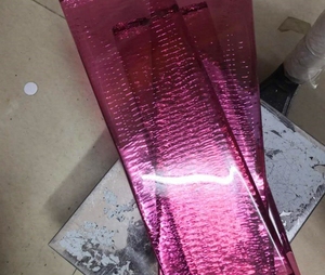 Màu đỏ trong suốt Kính Boutique vật liệu trang trí thủ công Vật liệu Đỏ <span class=keywords><strong>Corundum</strong></span> miếng <span class=keywords><strong>Ruby</strong></span> tổng hợp thô đá - Product Image 6