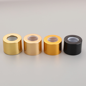 Accesorios de Suministro: Gotero de Vidrio Transparente de <span class=keywords><strong>13</strong></span>-16 mm con Anillo Dorado, Anillo Plateado, Anillo Blanco y Negro, y Tapón Blanco y Negro - Product Image 2