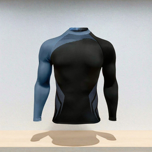 Camiseta de Entrenamiento de Manga Larga de Secado Rápido y Alta Elasticidad para MMA Jiu Jitsu, Jersey de Boxeo para Hombre con Estampado 3D para Adultos - Product Image 3