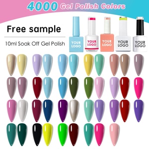 Smalto Semipermanente in Gel da 10ml con Logo Personalizzato, 4000 Colori OEM, Rimozione Soak Off, Campione Gratuito, Set per Saloni di Bellezza e Produttori di Unghie - Product Image 3