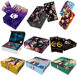 Wholesale Japan Anime TCG Demon Slayer Collection Cards Nezuko Limited SSR SP CP Flash Game Board Table Playing Cards Toys